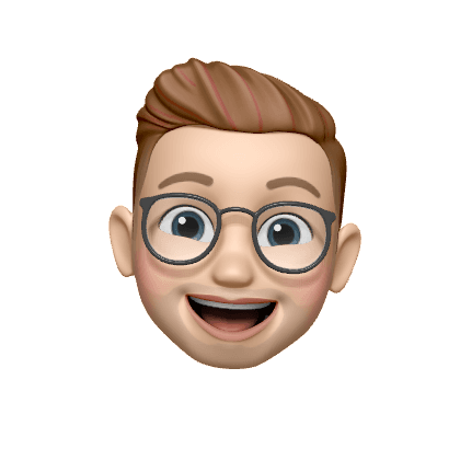 Smiling memoji indicating my location